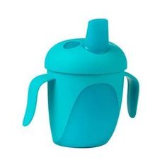 Чашка-непроливайка Canpol Tropical Bird бирюзовый 240 мл 9м+