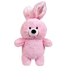 Мягкая игрушка Abtoys Флэтси. Кролик розовый, 27см
