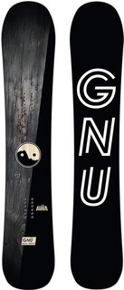 Сноуборд Gnu Mullair 2021, black, 159 см