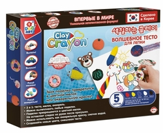 Набор тесто-мелков 1TOY Art Clay Crayon Т19005 5 цветов по 30 г