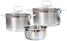 Набор кастрюль Swiss Diamond Premium Steel SD PS SET L3