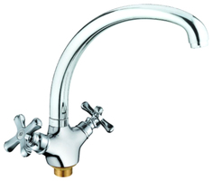 Смеситель для кухонной мойки Rush Bianki BI7650-27 хром