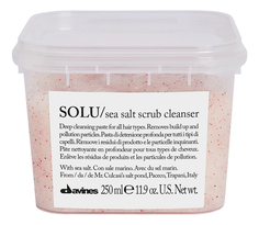 Очищающая паста-скраб Davines Essential Hair CareSolu Sea Salt Scrub Cleanser 250мл