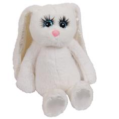 Мягкая игрушка ABtoys Реснички, Кролик белый, 20 см