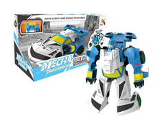 Робот-трансформер, световые и звуковые эффекты, 23,7х11,2х13 см Junfa Toys
