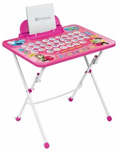 Детский стол Nika СТИ2/Р с пеналом розовый 3-7 лет In Home
