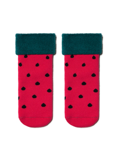 Носки детские Conte Kids SOF-TIKI (с отворотом) 6С-19СП, р.16, 438 малиновый