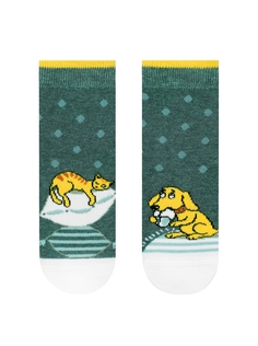 Носки детские Conte Kids ВЕСЕЛЫЕ НОЖКИ 17С-10СП, р.12, 334 темно-бирюзовый