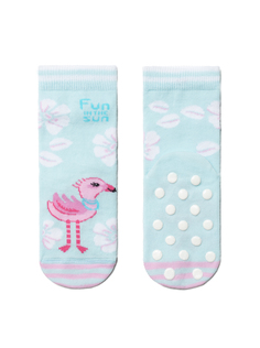 Носки детские Conte Kids TIP-TOP (антискользящие) 7С-54СП, р.12, 475 бледно-бирюзовый