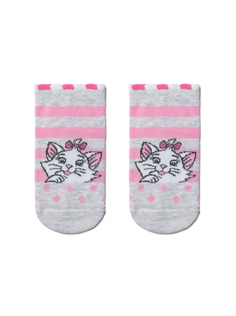 Носки детские Conte Kids DISNEY 17С-126/1СПМ, р.14, 450 светло-серый-розовый