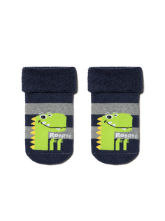 Носки детские Conte Kids SOF-TIKI (с отворотом) 6С-19СП, р.14, 432 темно-синий