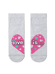 Носки детские Conte Kids ВЕСЕЛЫЕ НОЖКИ 17С-10СП, р.24, 279 светло-серый