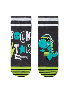 Носки детские Conte Kids ВЕСЕЛЫЕ НОЖКИ 17С-10СП, р.18, 462 темно-серый