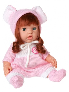 Пупс-кукла Baby Ardana, в розовом комбинезончике, в наборе с аксессуарами 30см WJ-C0057 Jiangsu Holly Everlasting Inc.