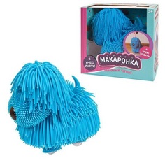 Интерактивная игрушка Junfa Toys Макаронка Собака голубая PT-01607