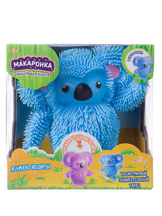 Игрушка интерактивная Junfa Toys Макаронка Коала голубая PT-01569