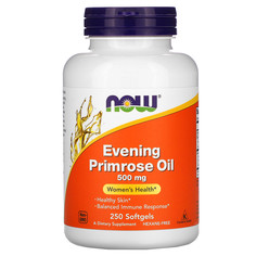 Evening Primrose Oil NOW 500 mg капсулы 250 шт.