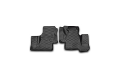Коврики 3D в салон MERCEDES-BENZ Sprinter Classic (W909), 2000-2006, 2013->, 2 шт. (ПУ) Element