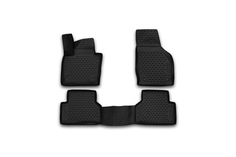 Коврики 3D в салон AUDI Q3, 2015->, АКПП, 4 шт. (полиуретан) Element