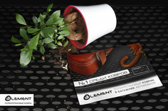 Коврик в багажник FORD Fiesta, 2015->, сед., 1 шт. (полиуретан) Element