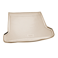 Коврик в багажник TOYOTA Land Cruiser Prado 12/2009-2013, внед., 5 мест. (ПУ, беж) Element