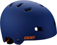 Велосипедный шлем BBB Billy, matt blue/orange, M
