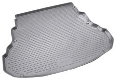 Коврик в багажник TOYOTA Highlander 2001-2007, кросс. (полиуретан, серый) Element