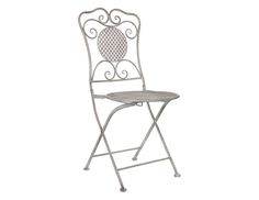 Стул для дачи Edelman Ажурный прованс 170069-edelman white 53х40,5х90,5 см