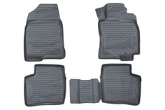 Коврики в салон Element для TOYOTA Prius-20 2003-2009, 4 шт. полиуретан, серые