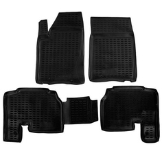 Коврики в салон SSANG YONG Actyon 2006->, 4 шт. (полиуретан) Element