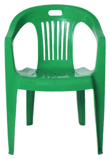 Стул для дачи Стандарт Пластик Комфорт-1 СТПЛГР.79258 green 54х53,5х78 см
