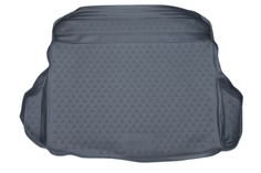 Коврик в багажник LEXUS RX350 2009-2015, кросс. для полноразмерной запаски (ПУ, серый) Element