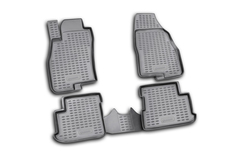 Коврики в салон FIAT Grande Punto 5D 2005->, 4 шт. (полиуретан) Element