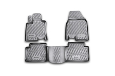 Коврики в салон NISSAN Qashqai+2 2008-2014, 4 шт. (полиуретан) Element