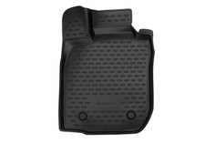 Коврик 3D в салон подходит для RENAULT Duster 4WD, 2011-2015, передний левый, 1 шт. (ПУ) Element