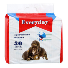 Пеленки для домашних животных на гелевой основе, 60х45см Everyday