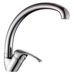 Смеситель для кухонной мойки Rossinka Silvermix B35-25 хром