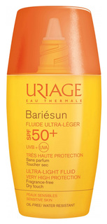 Крем для лица Uriage Bariésun Fluide Ultra-Léger SPF50+ 30 мл