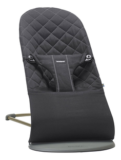 Шезлонг детский BabyBjörn Bliss Cotton Черный