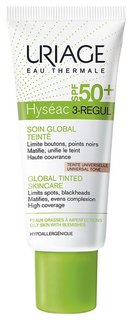 Тональный крем Uriage Hyseac 3-Regul SPF 50+ 40 мл