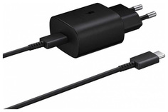 Сетевое зарядное устройство Samsung EP-TA800; 1 USB Type-C; 3 A; (EP-TA800XBEGRU) black
