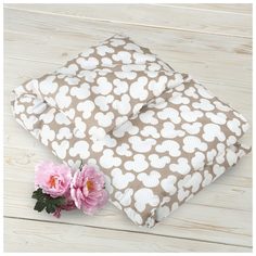 Пододеяльник AmaroBaby на молнии Мышонок кофе, бязь 147х112 см