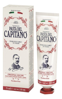 Зубная паста Pasta del Capitano оригинальный рецепт 75 мл