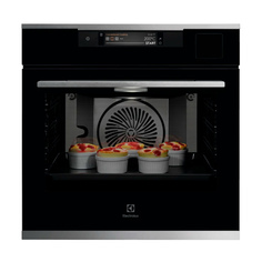 Встраиваемый электрический духовой шкаф Electrolux OKA9S31CX Silver/Black