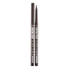 Ультратонкий механический карандаш для бровей luxvisage brow bar ultra slim тон 303 Smoky