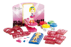Набор для лепки из пластилина Playgo Модница Play&Go