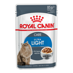 Влажный корм для кошек ROYAL CANIN Ultra Light, мясо, 85г
