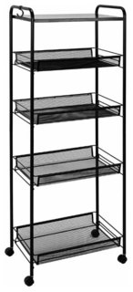 Этажерка ЗМИ "Ладья 35 КС" , цвет черный