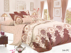 Постельное белье Cleo Поплин "Pure Cotton" двуспальный 20/166-PC