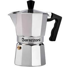 Кофеварка LA CAFFETTIERA на 6 чашек, 10х20,5см, серебро Barazzoni